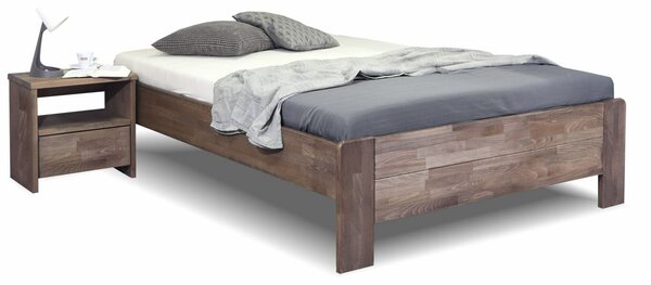 Vyvýšená váľanda z masívu FUTON, 140x200cm, masív buk