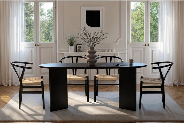 Matný jedálenský stôl 89,5x180 cm Sablin – Kalune Design