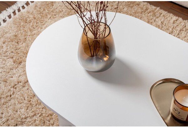 Biely matný konferenčný stolík 60x119 cm Sable – Kalune Design