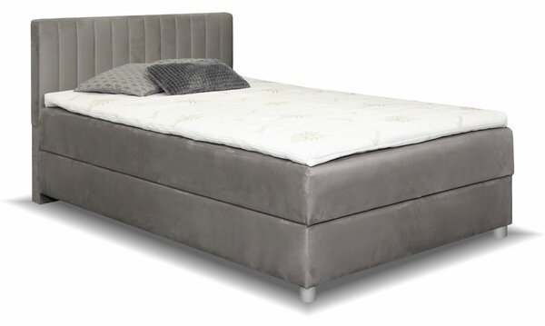 Posteľ boxspring s úložným priestorom NOVO - hlavové čelo, 120x200cm