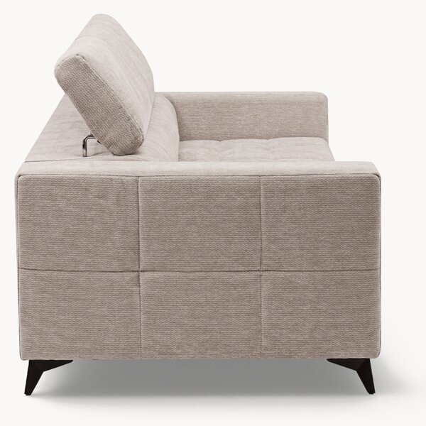 Sofa Nardo s funkciou spania - béžový šenil Vibe 08