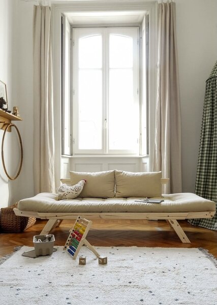 Variabilná pohovka Karup Design Bebop Natural/Bordeaux