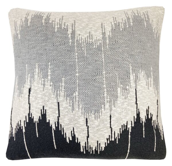 Vankúše Malagoon Wave knitted cushion anthracite (NEW)