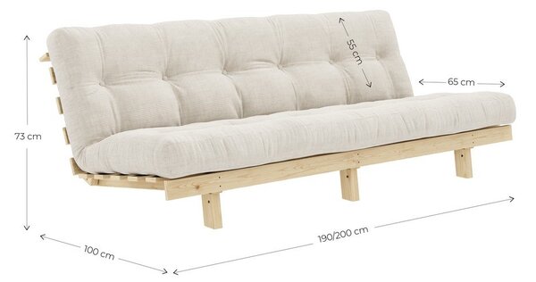 Tmavomodrá pohovka 200 cm Lean – Karup Design