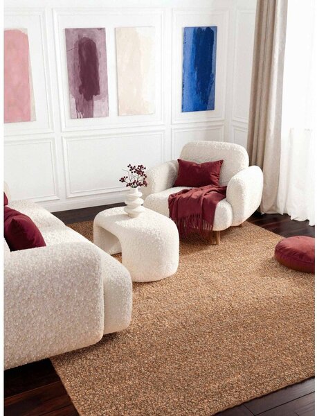 Béžový ručne tkaný koberec z materiálu buklé 120x170 cm Notting Hill Portobello – Ted Baker