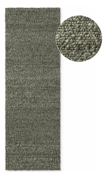 Zelený ručne tkaný behúň z materiálu buklé 80x200 cm Notting Hill Portobello – Ted Baker