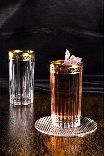 BOHEMIA PRESTIGE DORATO POHÁR 440ML SADA 6 KS