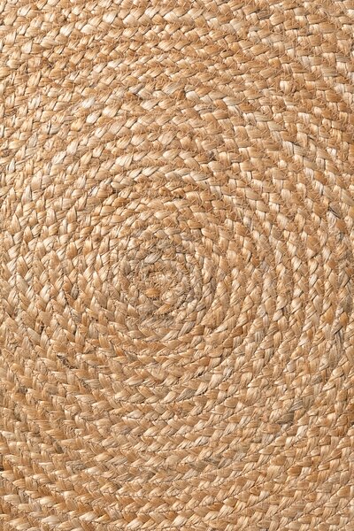 Hanse Home , Kusový koberec Jute Braided 106332 Natural Gold kruh, 150x150 (priemer) kruh, béžová, chodba / predsieň