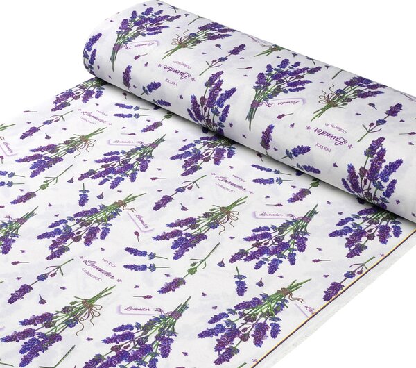 Biante Dekoračný obdĺžnikový obrus PML-084 Lavender 50x100 cm