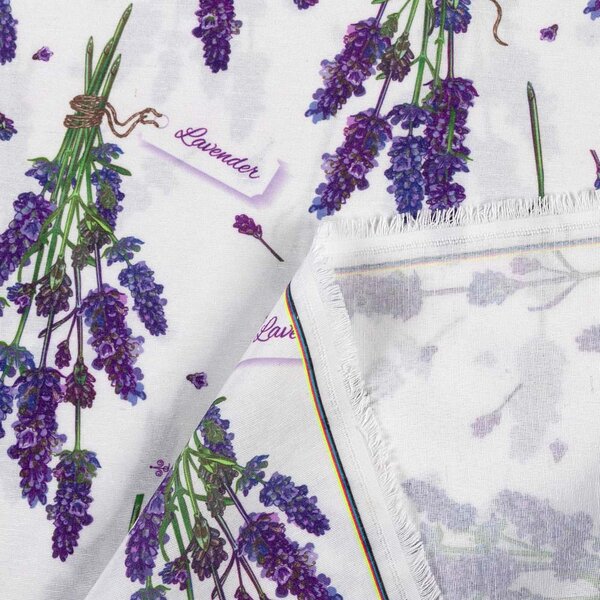 Biante Dekoračný záves PML-084 Lavender 145x140 cm