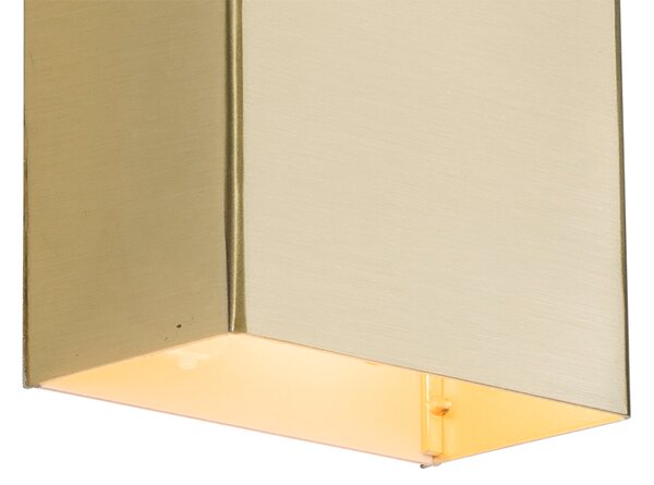 Moderná nástenná lampa zlatá - Otan S
