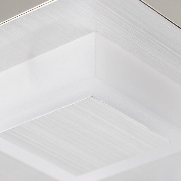 LED stropné svietidlo 4xLED/5W/230V 3000K 28x28 cm matný chróm