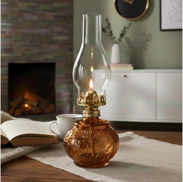 Brilagi - Petrolejová lampa MERLIN oranžová