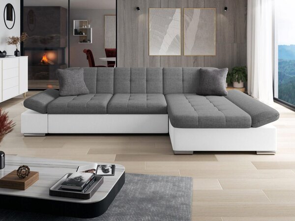 Mirjan24 Rohová rozkladacia sedacia súprava Laviva Sale, Dostupné poťahy: Lux 06 + Lux 06 + Lux 05, Strana: pravá 5902928813968