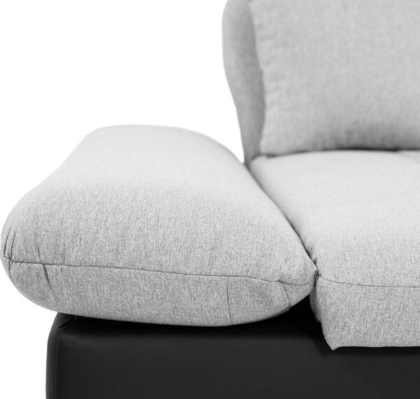 Mirjan24 Rohová sedacia súprava Genero Sale, Dostupné poťahy: ekokoža Soft 011 + Lux 06 + Lux 5, Strana: pravá U 5902928813906
