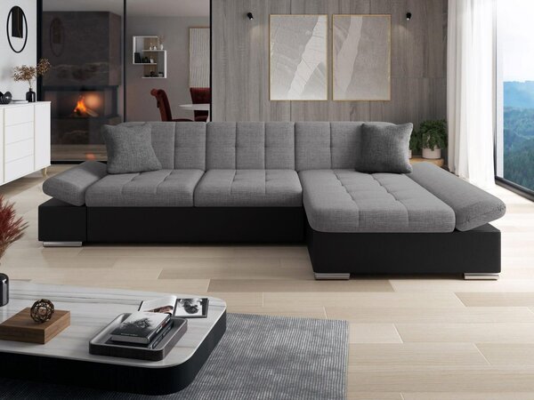 Mirjan24 Rohová rozkladacia sedacia súprava Laviva Sale, Dostupné poťahy: Lux 06 + Lux 06 + Lux 05, Strana: pravá 5902928813968