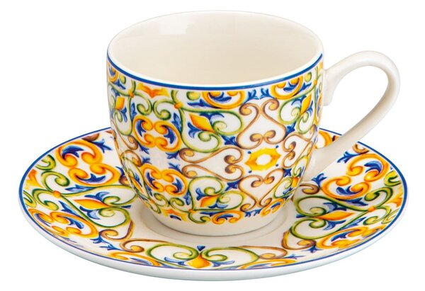 Porcelánové šálky na espresso v súprave 2 ks Medicea – Brandani