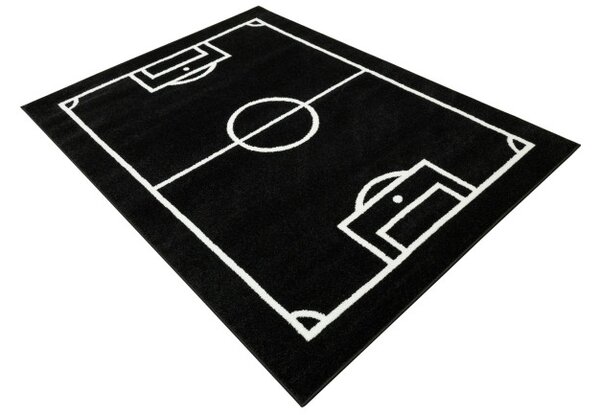 Koberec Lima 6333B čierny / biely