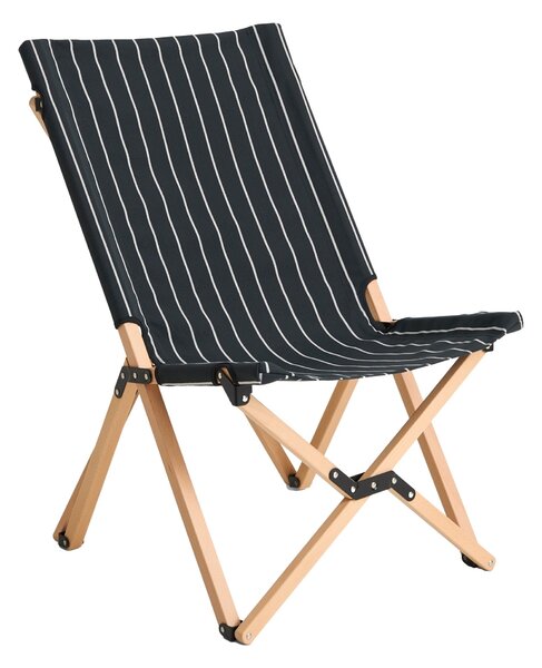 Skladacie kreslo Outdoor Market, Black / Beige – HAY