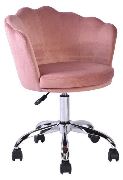 Otočná stolička VITALIA - ružová