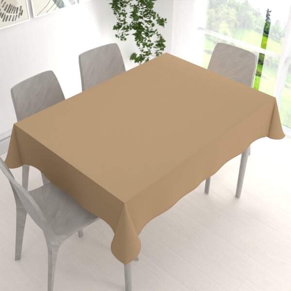 Biante Dekoračný obdĺžnikový obrus Rongo RG-040 Kávový hnedý 50x100 cm
