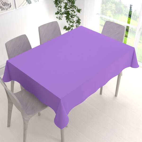 Biante Dekoračný obdĺžnikový obrus Rongo RG-038 Svetlý fialový 50x100 cm