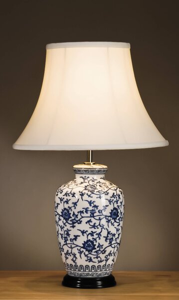 Stolná lampa Blue Ginger Jar