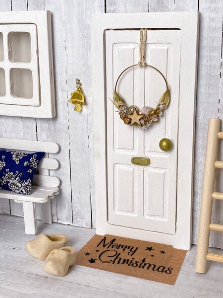 Hanse Home , Rohožka Merry Christmas 105697 – na von aj na doma, 45x70, hnedá, chodba / predsieň
