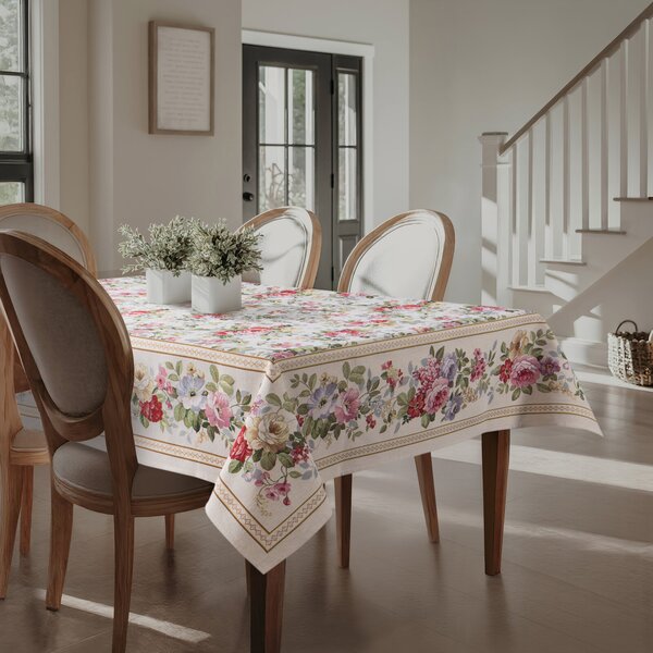 GOBELÍNOVÝ OBRUS ROSE 140X180 CM KVETY