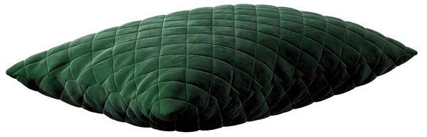 Obliečka Kinga pikovaná 60 x 40 cm farba produktu zelená látka lesklá, zamatová