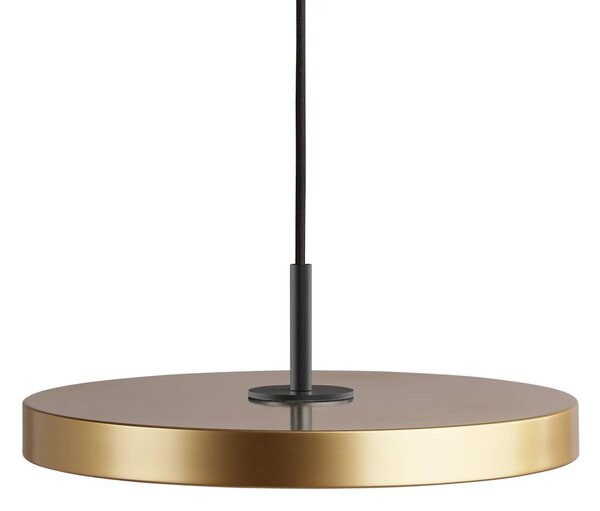 LED závesné svietidlo UMAGE Asteria Mini, mosadzová farba, Ø 31 cm, Mosadz / zlato, Obývacia izba / jedáleň, Hliník, Dizajn, Závesné svietidlo