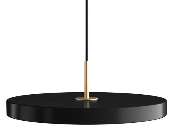 UMAGE LED závesné svietidlo Asteria Plus Medium čierna Ø 43 cm, Čierna, Obývacia izba / jedáleň, kov, Dizajn, Závesné svietidlo