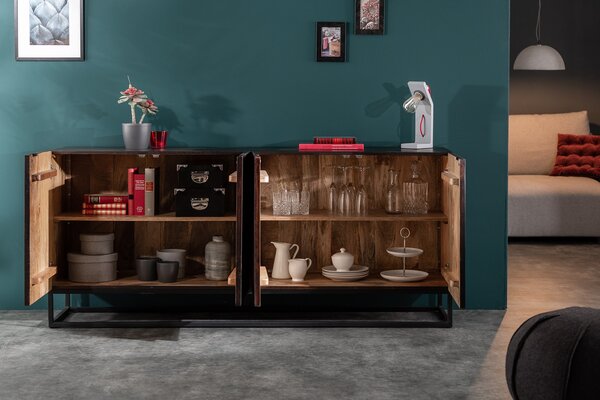 Komoda VISION 177 cm - hnedá