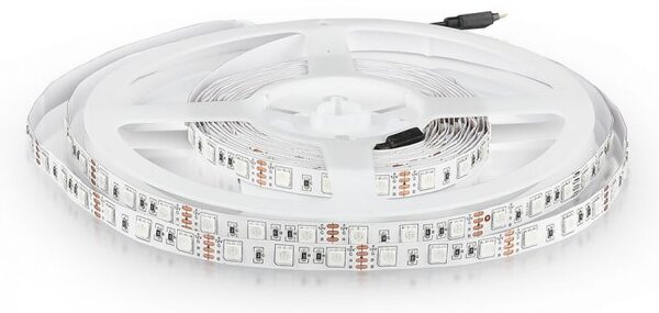 V-TAC RGB LED pás do interiéru 5050 60 SMD/m 5m bal