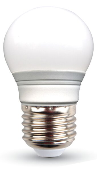 V-TAC PRO LED žiarovka E27 G45 6,5W s CREE čipmi, Studená biela 6000 - 6500K