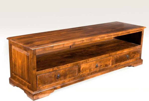 CAMBRIDGE HONEY TV stolík 176x50 cm, akácia