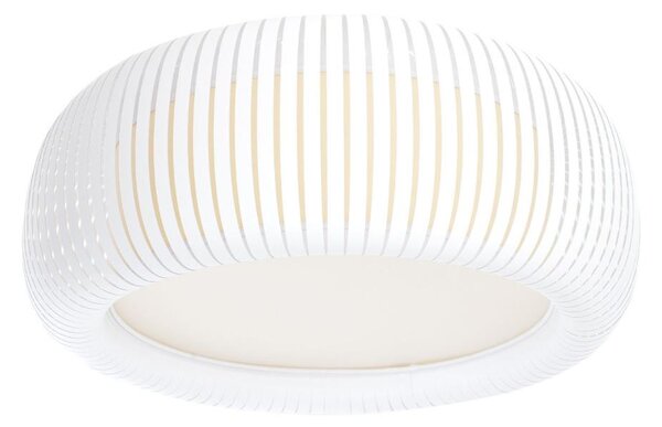 Stropné svietidlo STRIPES 2xE27/40W/230V pr. 55 cm biela/krémová