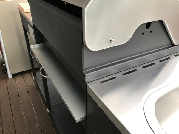 Veľká luxusná záhradná kuchyňa s plynovým grilom Avenberg TEXAS