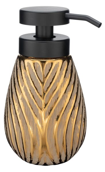 Keramický dávkovač mydla v zlatej farbe 330 ml Idro – Wenko