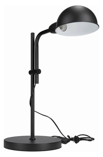 Stolná lampa 1xE27/40W/230V čierna