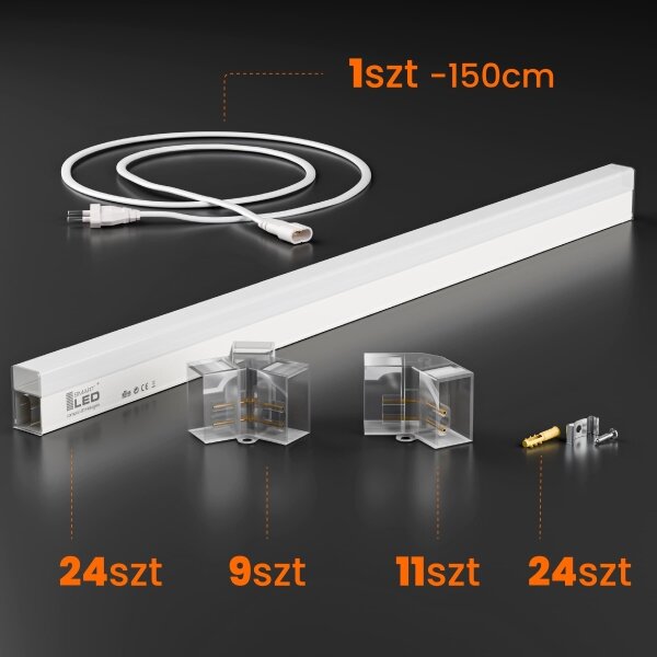 LED stmievateľné stropné svietidlo HEXAGON LED/240W/85-265V 5000K CRI 90 IP54 biela