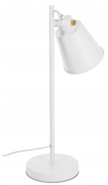 Stolná lampa 1xE27/40W/230V biela
