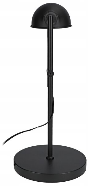 Stolná lampa 1xE27/40W/230V čierna