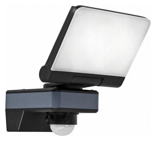 LED reflektor s pohybovým a súmrakovým senzorom LED/24W/230V 4200K IP54 čierna