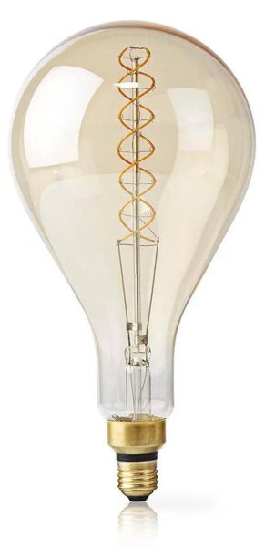 Nedis LEDBTFE27A160 - LED Stmievateľná žiarovka FILAMENT A160 E27/5W/230V 2000K