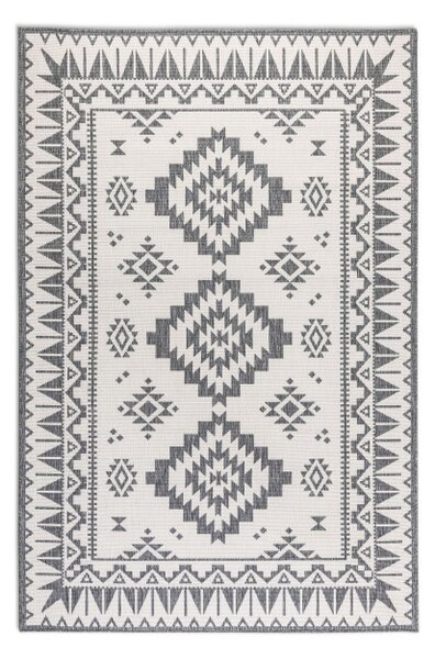 Obojstranný koberec Elle Decoration GEMINI Dynamic strieborný