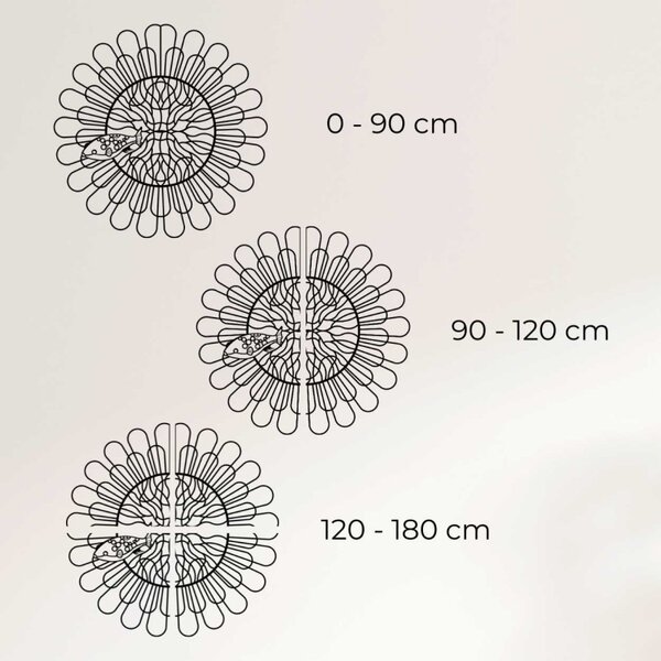 Unikátna 3D Mandala Ryba Premeňte svoju stenu na umenie I SENTOP PR0348