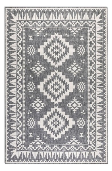 Obojstranný koberec Elle Decoration GEMINI Dynamic strieborný
