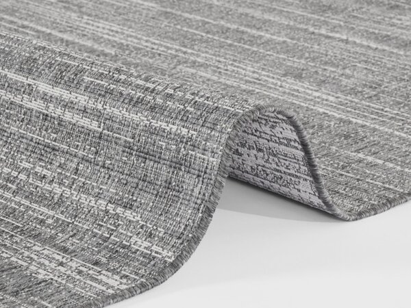 Obojstranný koberec Elle Decoration GEMINI Melange strieborný