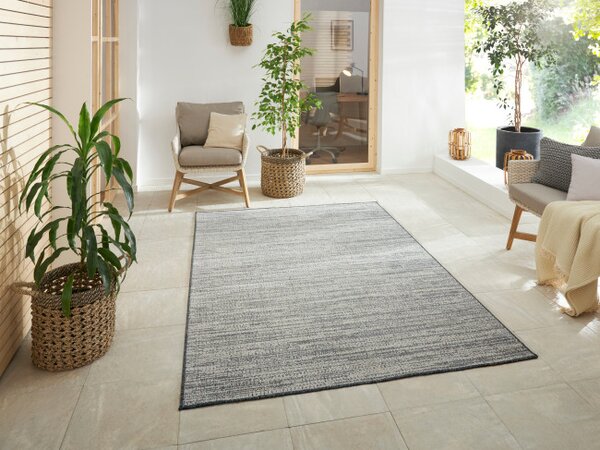 Obojstranný koberec Elle Decoration GEMINI Melange strieborný